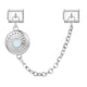 1 Blue Bead Round