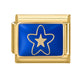 Gold Bottom Blue Star Moon-8