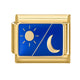 Gold Bottom Blue Star Moon-15