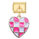 Gold Bottom Pendant - Love 5