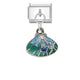 Steel Bottom Pendant - Shell 8