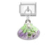 Steel Bottom Pendant - Shell 7