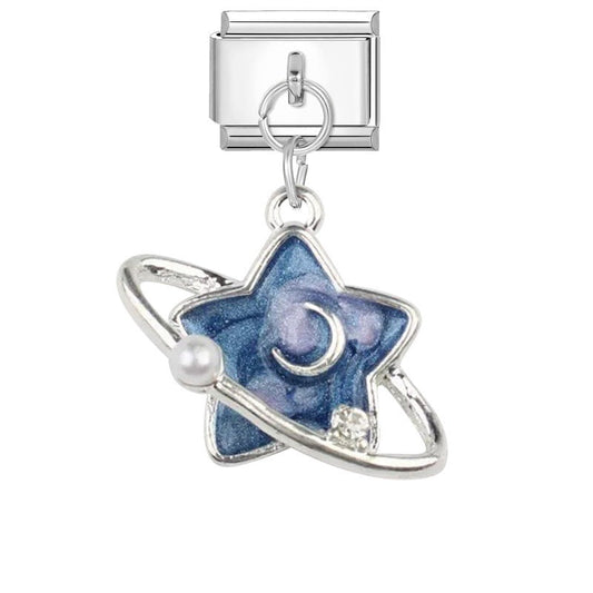 Steel Bottom Pendant - Star