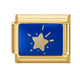 Gold Bottom Blue Star Moon-12