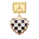 Gold Bottom Pendant - Love 10
