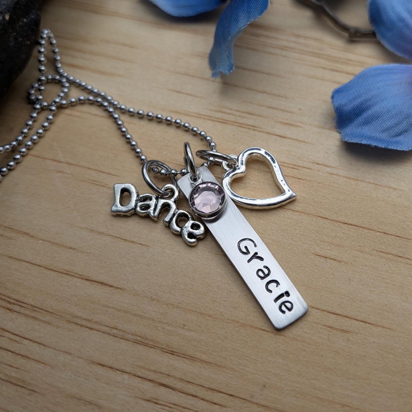 Personalized Dancer Necklace for Girls, Senior Night Gift for Dancers