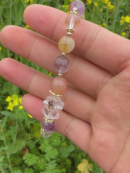 Delicate Mini Amethyst Bracelet
