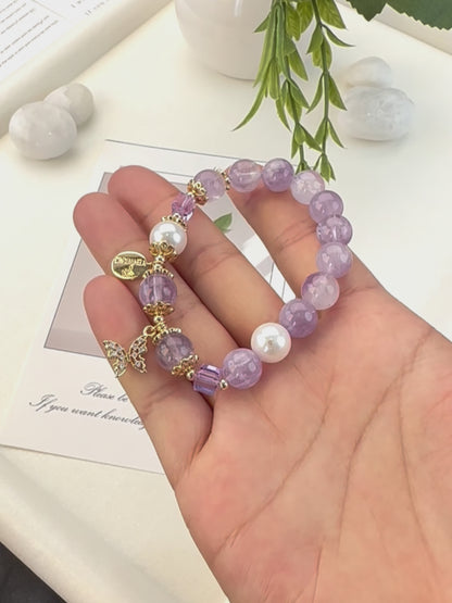 Lavender Amethyst Bracelet